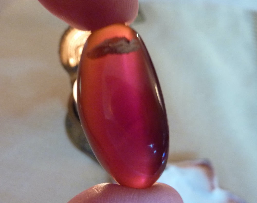 Ambre bleu de Sumatra