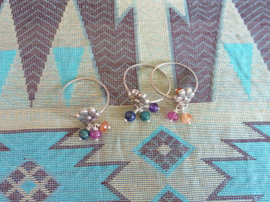 Mehar | fines bagues traditionnelles ornées de pierres