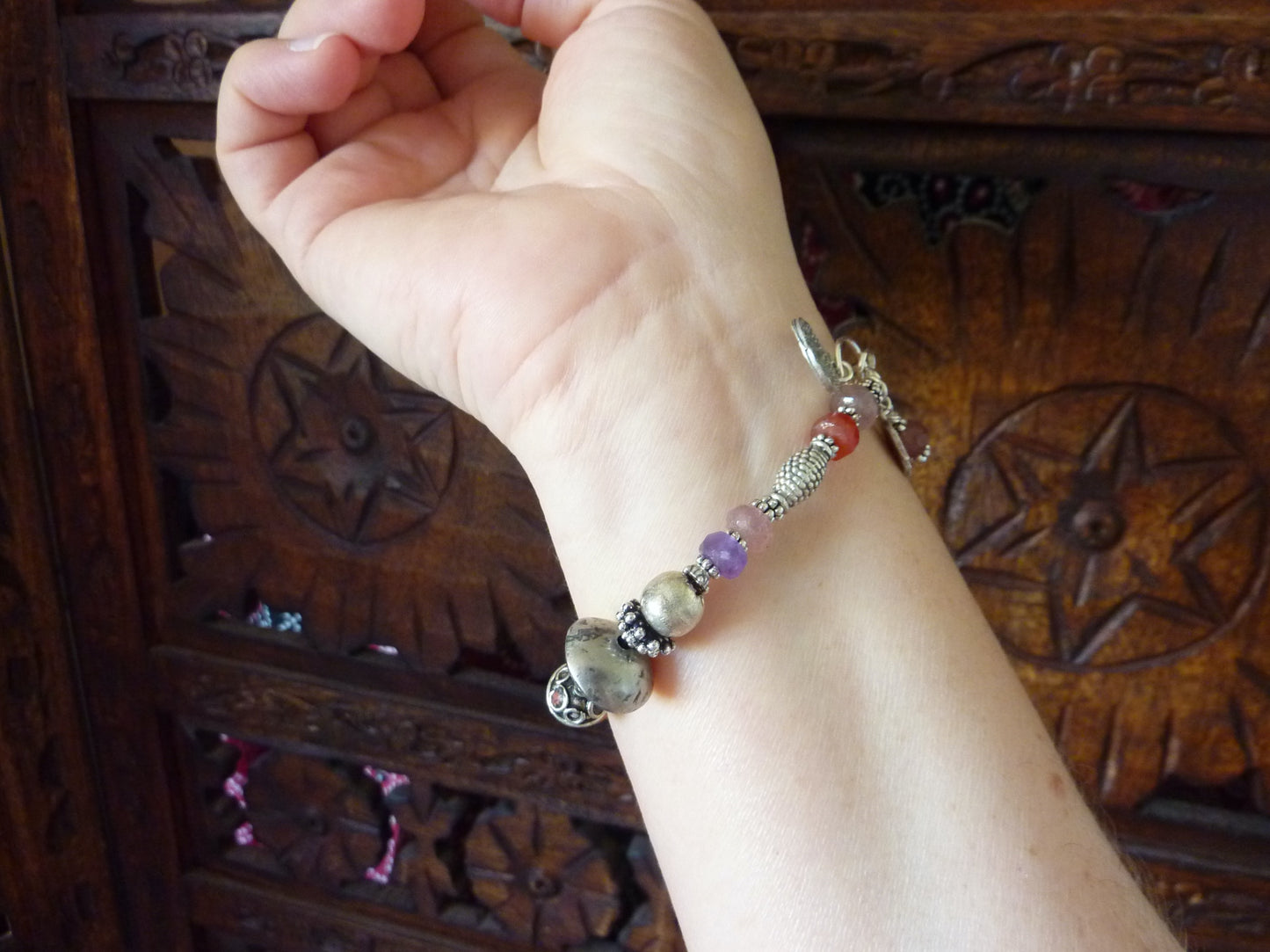 Anusheh narangi | Bracelet de perles ethniques