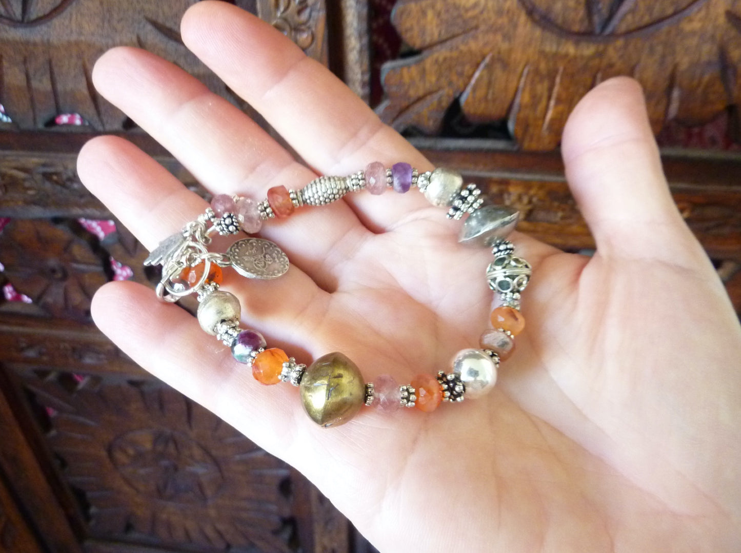 Anusheh narangi | Bracelet de perles ethniques