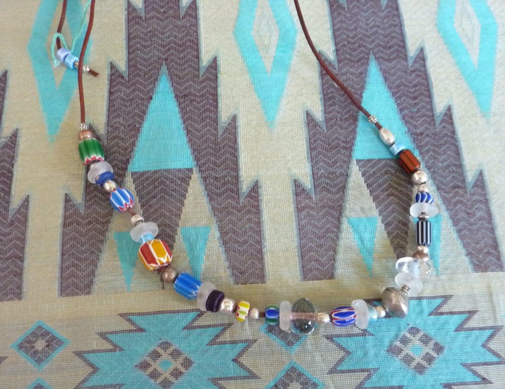 Nairobi | Collier de perles artisanales indiennes