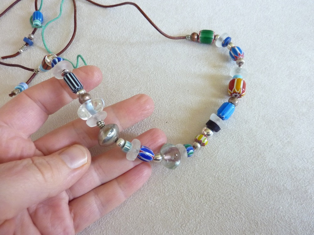 Nairobi | Collier de perles artisanales indiennes