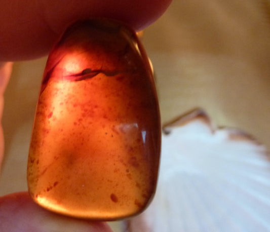 Ambre bleu de Sumatra