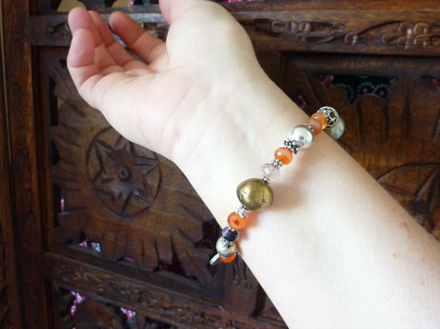Anusheh narangi | Bracelet de perles ethniques